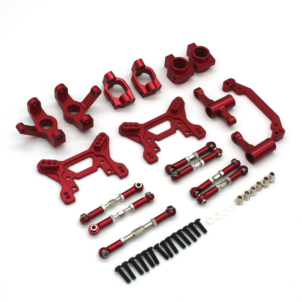 best price,upgraded,metal,parts,steering,cup,wheel,seat,c,hubs,shock,plate,linkage,rod,set,for,wltoys,104072,1-10,rc,car,coupon,price,discount