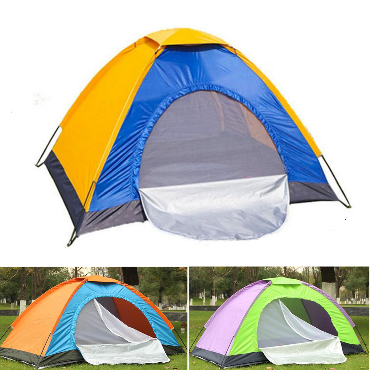 ordozható kültéri kemping egyszemélyes sátor, vízálló, UV strand napvédő menedék