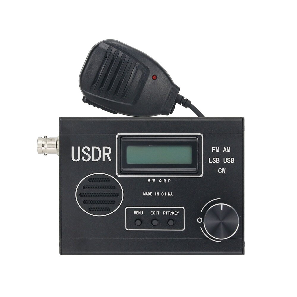 5W 8-band SDR-radio-ontvanger SDR-zendontvanger FM AM LSB USB CW met scherm voor USDR USDX