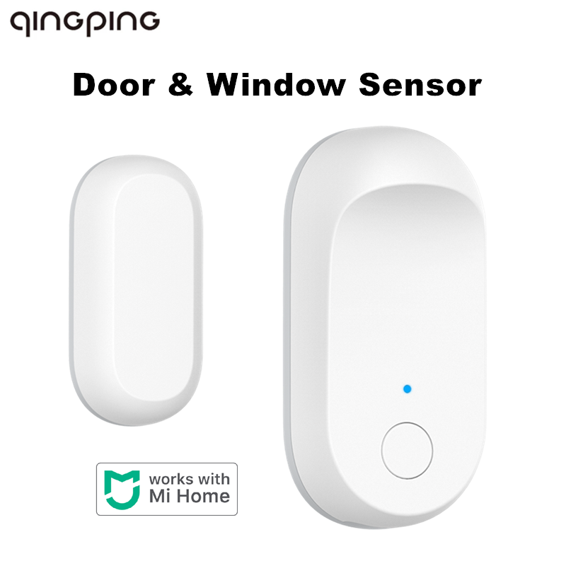 

2021 New version Qingping Door & Window Sensor Bluetooth 5.0 Home Security Alarm Sensor Work With Met Mihome App