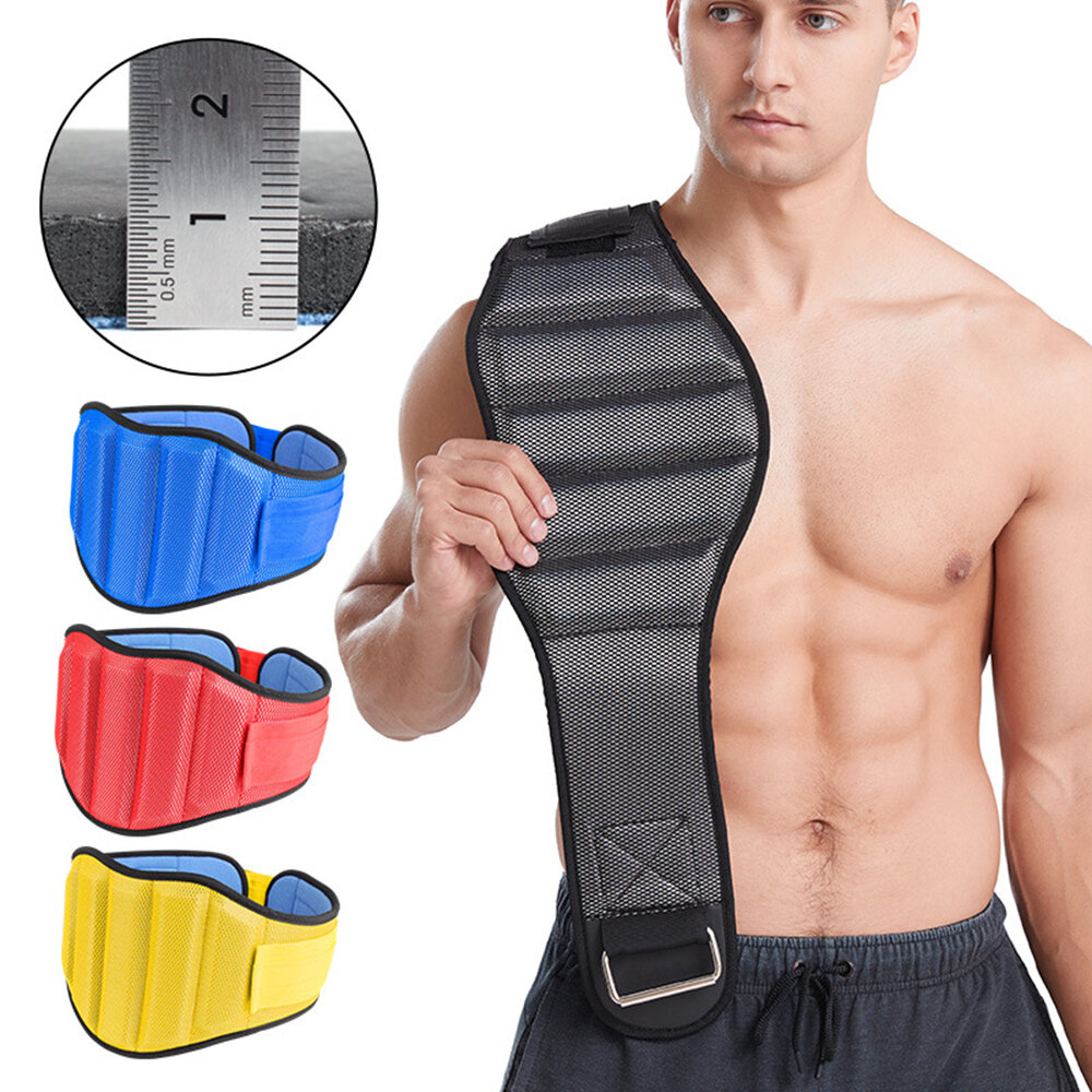 

Muscle Fitness Waist Back Brace Belt for Sports Weight Lifting Lumbar Protection