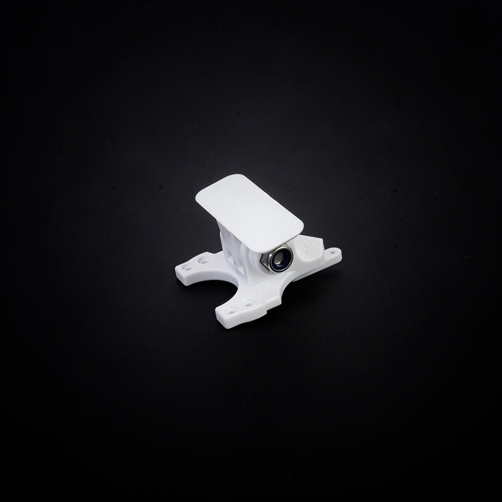 White Adjustable Camera Mount for Diatone Taycan 25 / Taycan C3 / ROMA F5