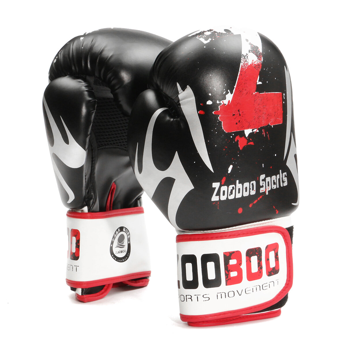 

10OZ A Pair PU Leather Boxing Gloves Kick Thai Guantes Punch Bag Fitness Sport Hand Protector