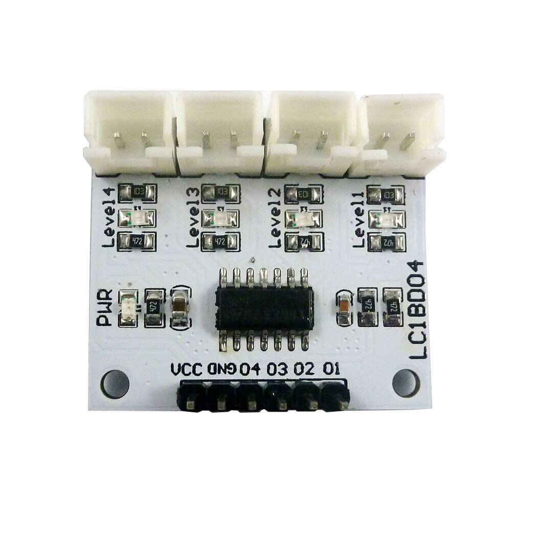 LC1BD04 DC5V 4 Digital Water Level Indicator Board Water Tower Liquid Level Sensor Controller Module Support for UNO/NAN