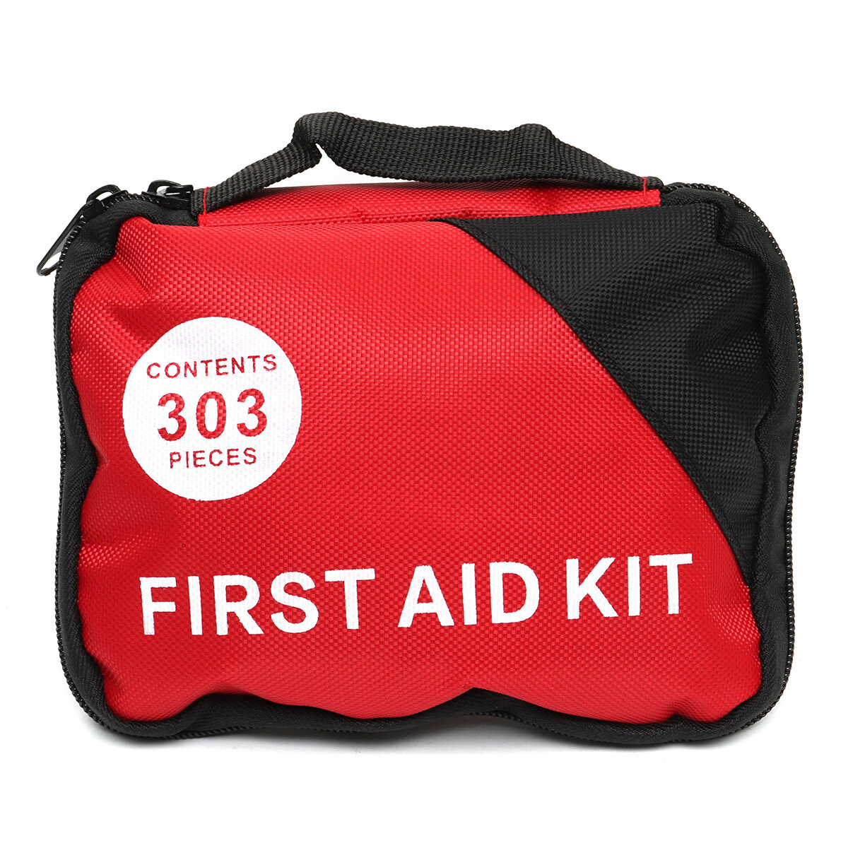 303 Pieces First Aid Kit Set Medical Emergency Safety Portable Bag Pouch
