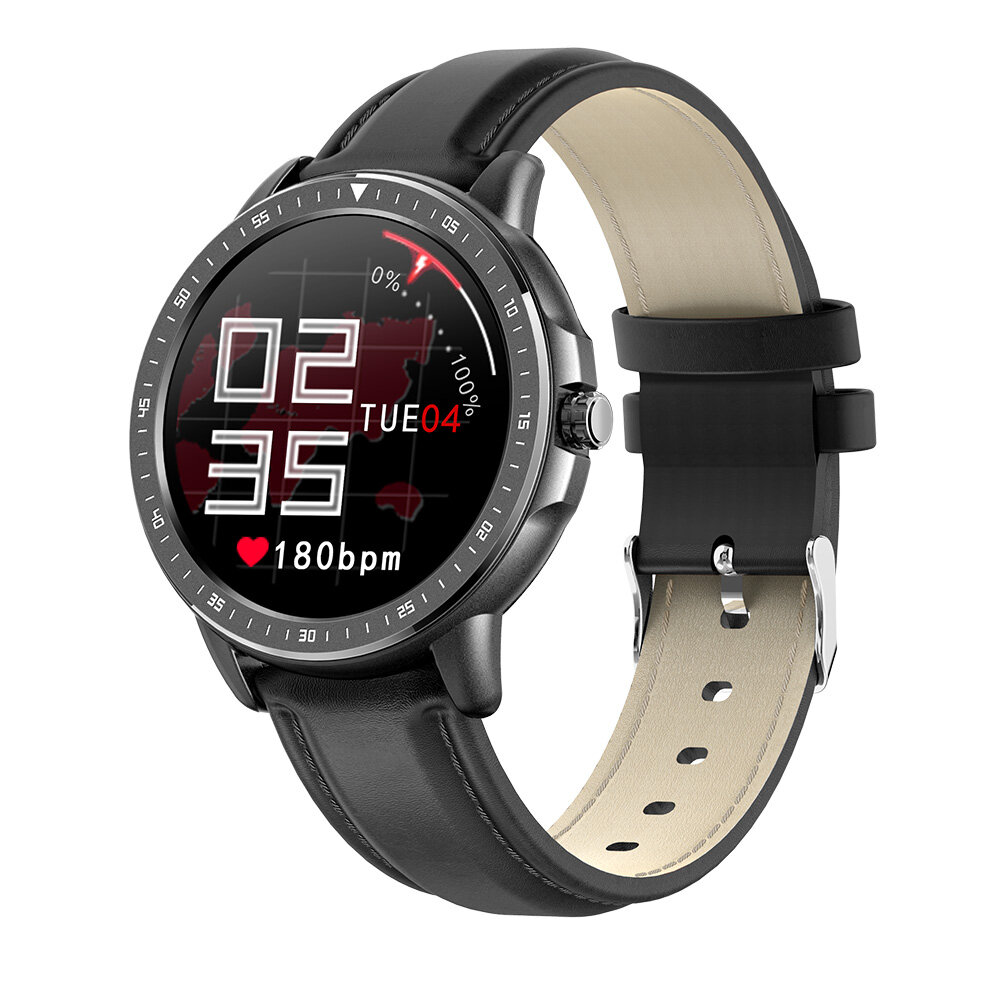 

Bakeey CF19 1.3inch Full-touch Round Screen Heart Rate Blood Pressure Oxygen Monitor 23 Sport Modes Smart Watch