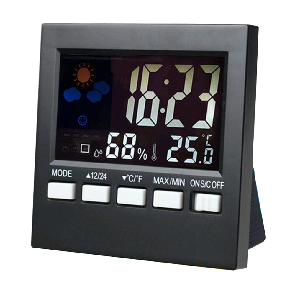 Bakeey LCD Diaplay digitale thermometer Vochtigheidswekker voor Smart Home