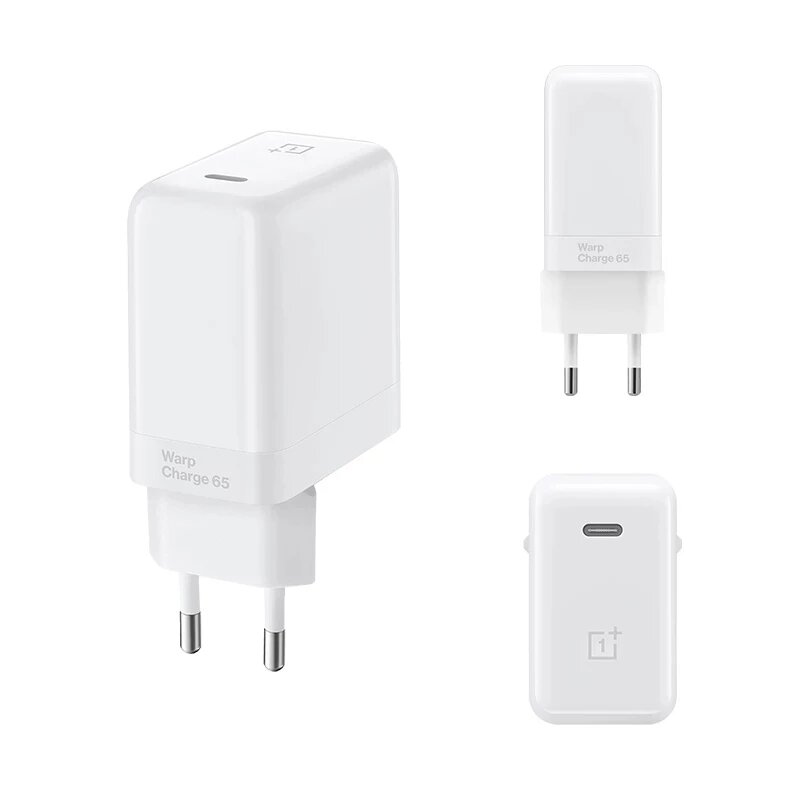 OnePlus Warp Charge 65W USB-C-oplader PD3.0 QC3.0 PPS SCP VOOC Dash Warp Snel opladen Wall Charger A