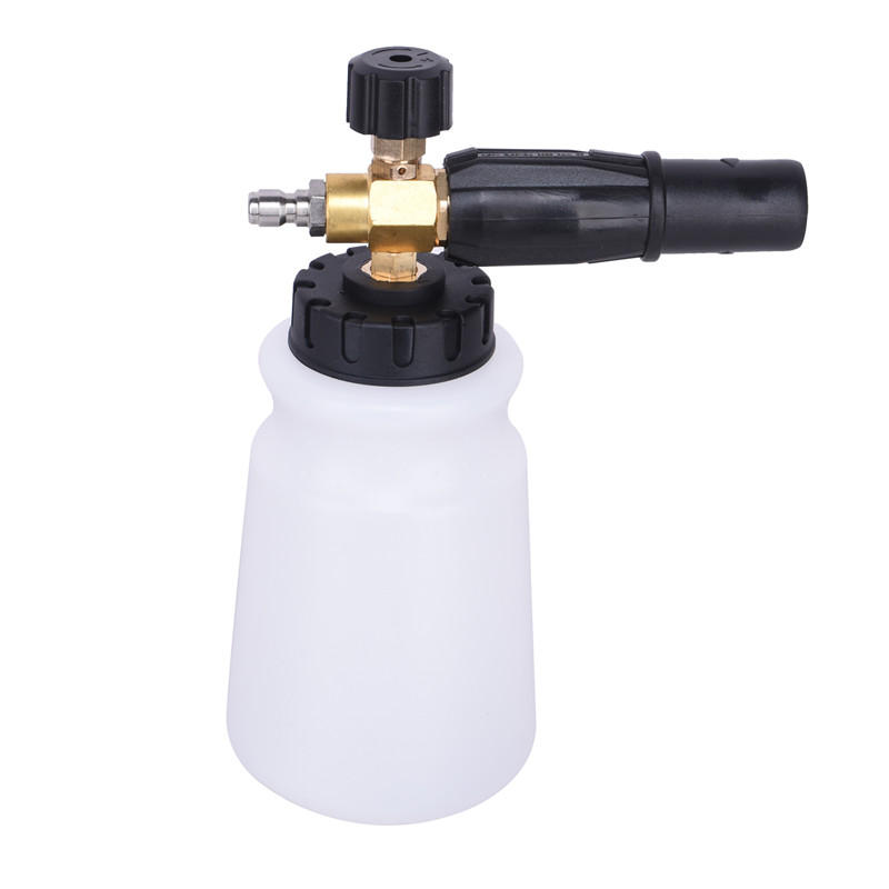 Autowasmachine Hogedruk Foam Lance Fles Handpomp G1/4 Snelkoppeling sproeier