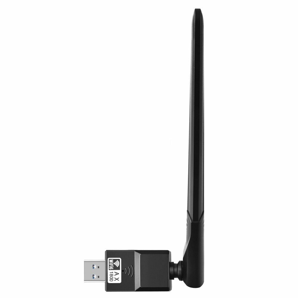 

AX1812 WiFi 6 Wireless Network Card 1800Mbps Dual Band 2.4G/5GHz USB3.0 Wi-Fi Dongle Network Card 6dBi Antenna Support W