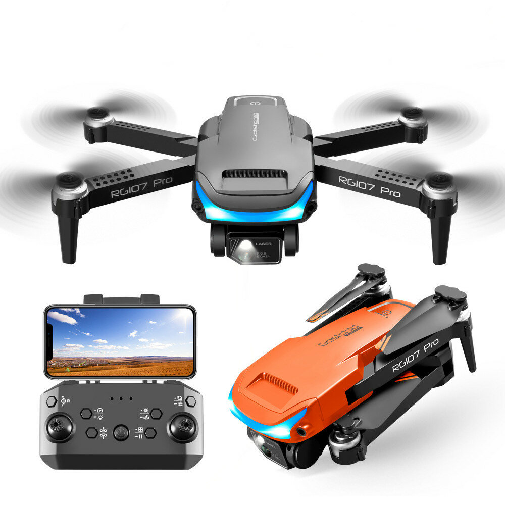 RG107 RG-107 PRO 5G WiFi FPV with 4K HD ESC Dual Camera Obstacle Avoidance Optical Flow Positioning 