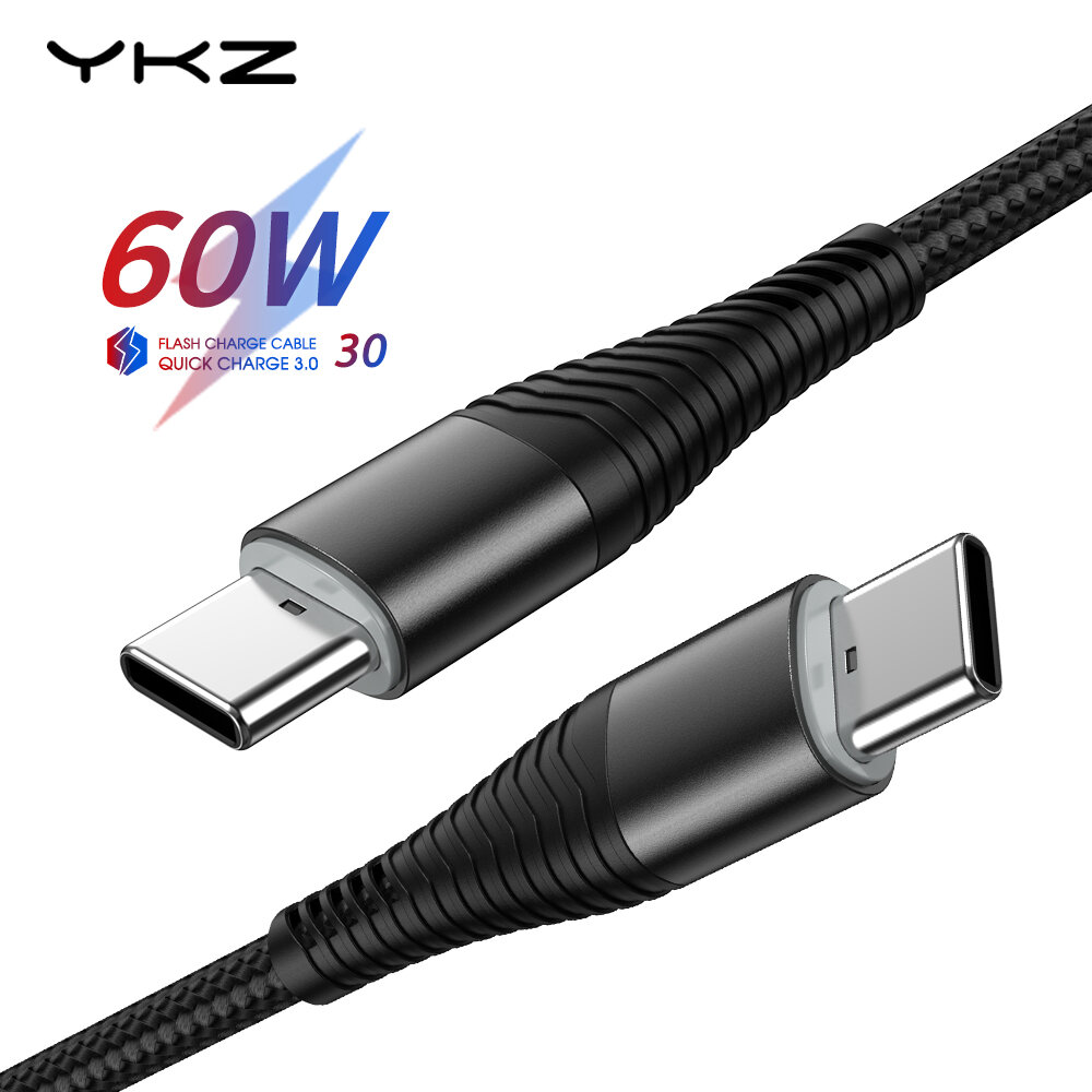 Bakeey 60W USB Type-C PD Quick Charge Type-C to Type-C Fast Charging Data Cable for Samsung Galaxy Note S20 ultra Huawei