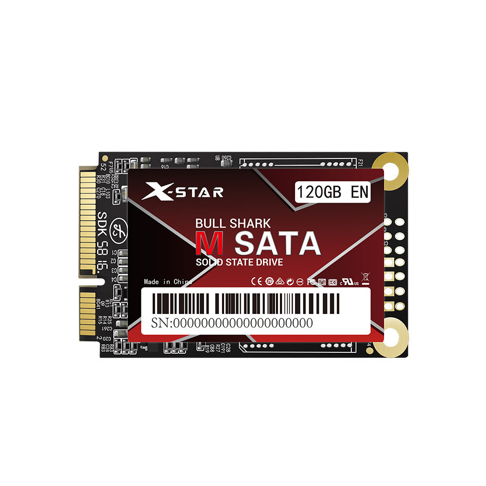 X-STAR mSATA Solid State Drive 16GB 32GB 64GB 128 GB 256 GB Interne Harde Schijf voor PC Laptop comp