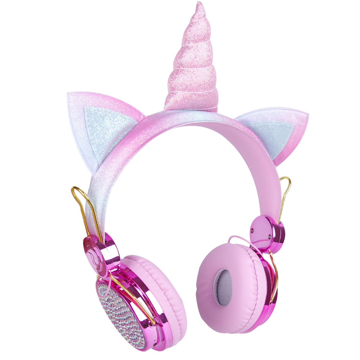 

Bakeey Wireless bluetooth Headset Noise Reduction HD Stereo Headphone AUX-In Head-Mounted Unicorn Cute Children Earphone