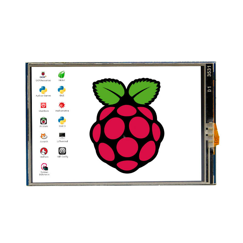 

YAHBOOM® 3.5 Inch Resistive Touch Screen for Raspberry Pi 4B/3B+/3B/Zero/W