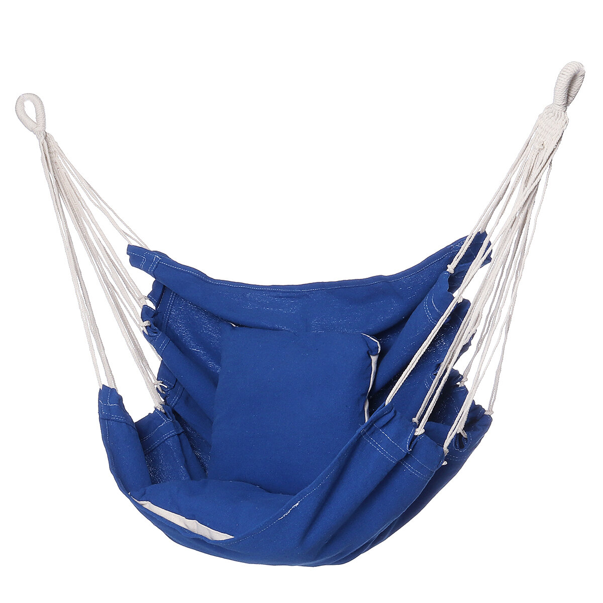 Camping függőágy szék hintaülés beltéri kültéri összecsukható akasztós szék kötelekkel párna