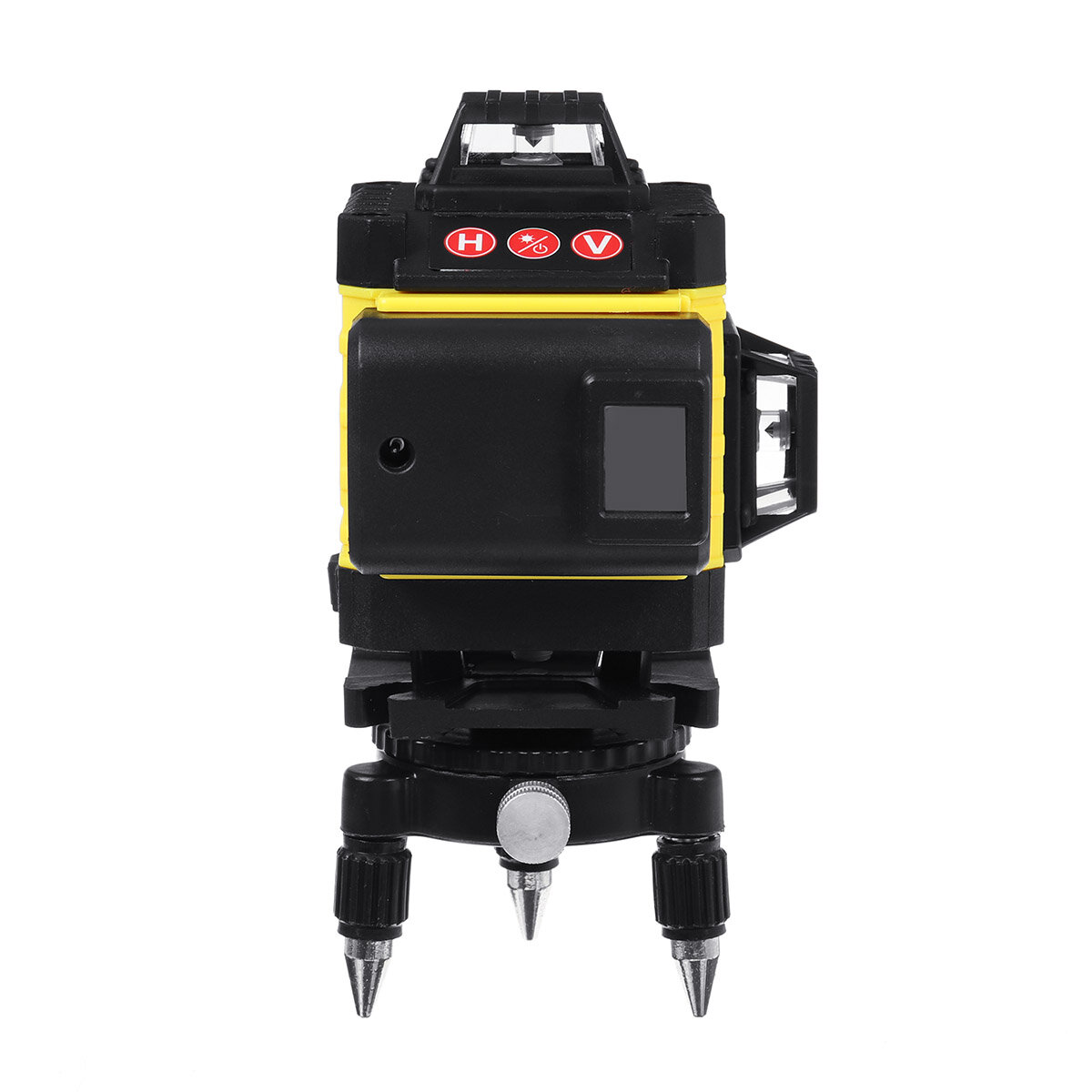 12/16 Line 4D Laser Level Green Light Digital Self Leveling 360? Rotary Measure with 6000mah Battery