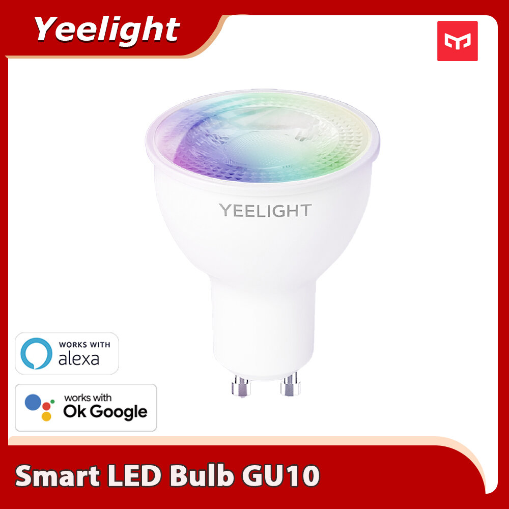 Smart żarówka Yeelight YLDP004-A GU10 z EU za $15.25 / ~66zł