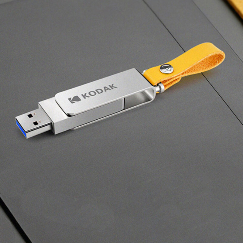 KODAK USB FlashドライブUSB3.0金属ペンドライブ32GB 64GB 128GBメモリスティックUディスクペンドライブUSBスティック