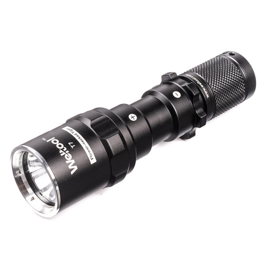 Weltool T7 2Modes AA Compact Tactical Flashlight Long Throw IP67 Waterproof Neutral White/Cool White