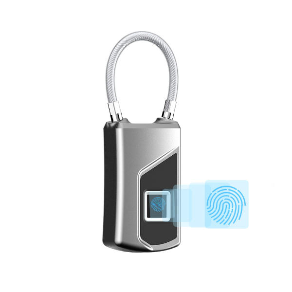 IPRee® USB Smart Elektronisches Fingerabdruck-Vorhängeschloss Wasserdichter Diebstahlschutz Koffer Bag Safety Lock Outdoor Travel 
