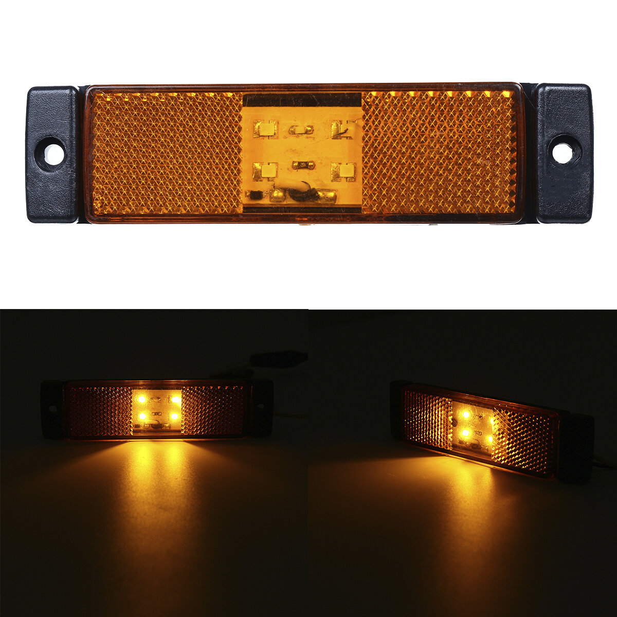 1 ST 12/24 V LED Zijmarkeringslicht Positielicht Voor DAF XF105 Truck Vrachtwagen