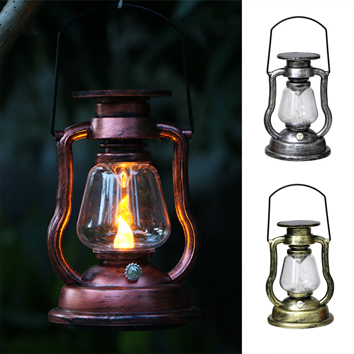 Retro Antique Vintage Rustic Lantern Lamp Wall Sconce Light Fixture Outdoor Lamp