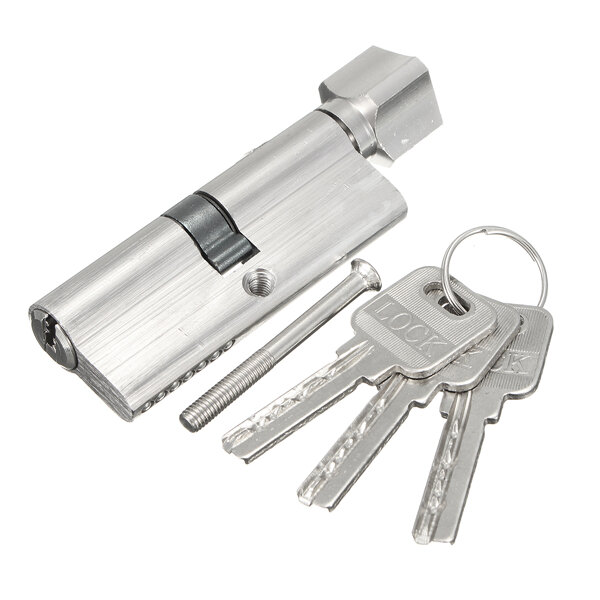 Aluminium veiligheidsslot met cilinderslot met 3 sleutels