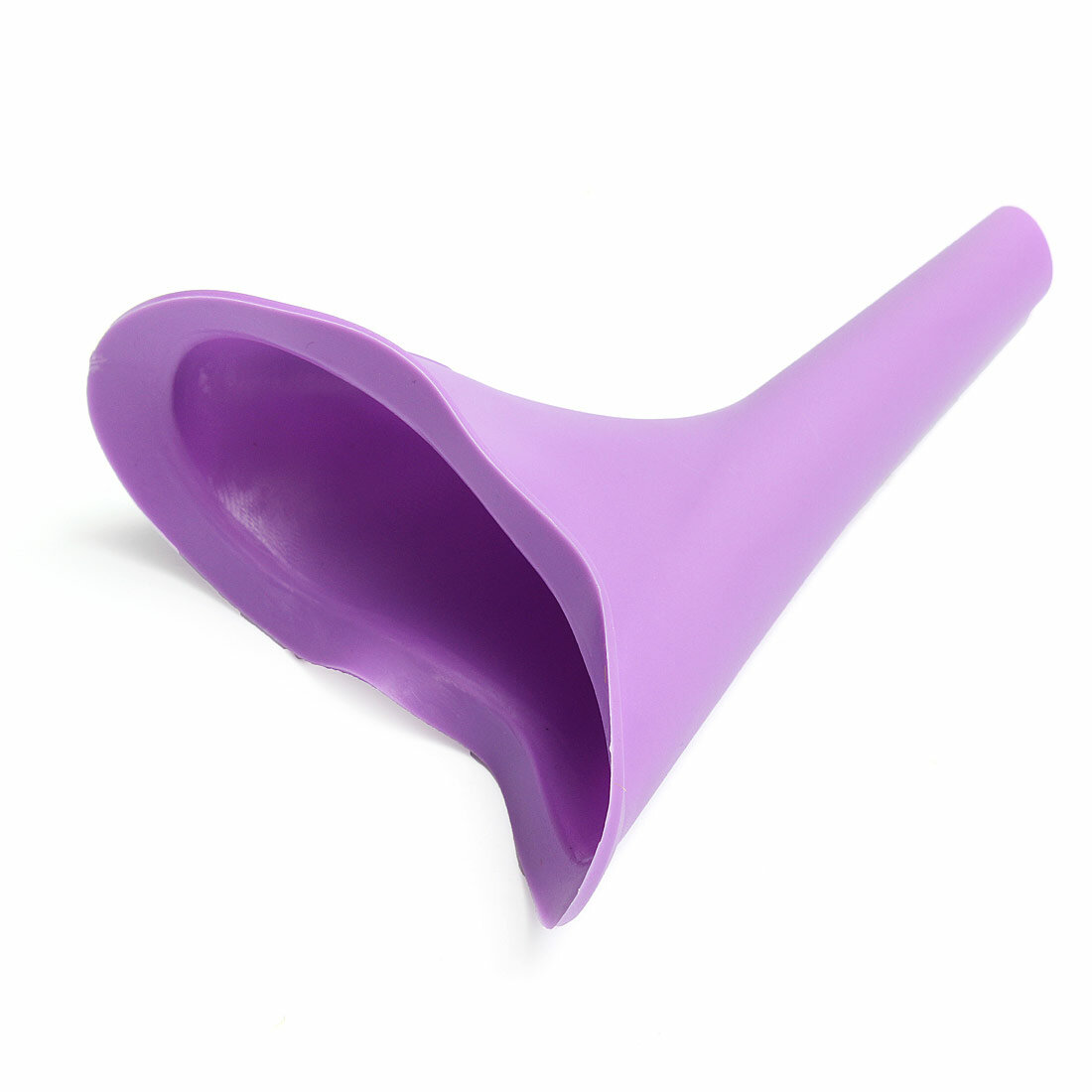 IPRee® 20 piezas de urinario femenino portátil al aire libre, inodoro de silicona suave para viajes, embudo de pie para orinar de pie