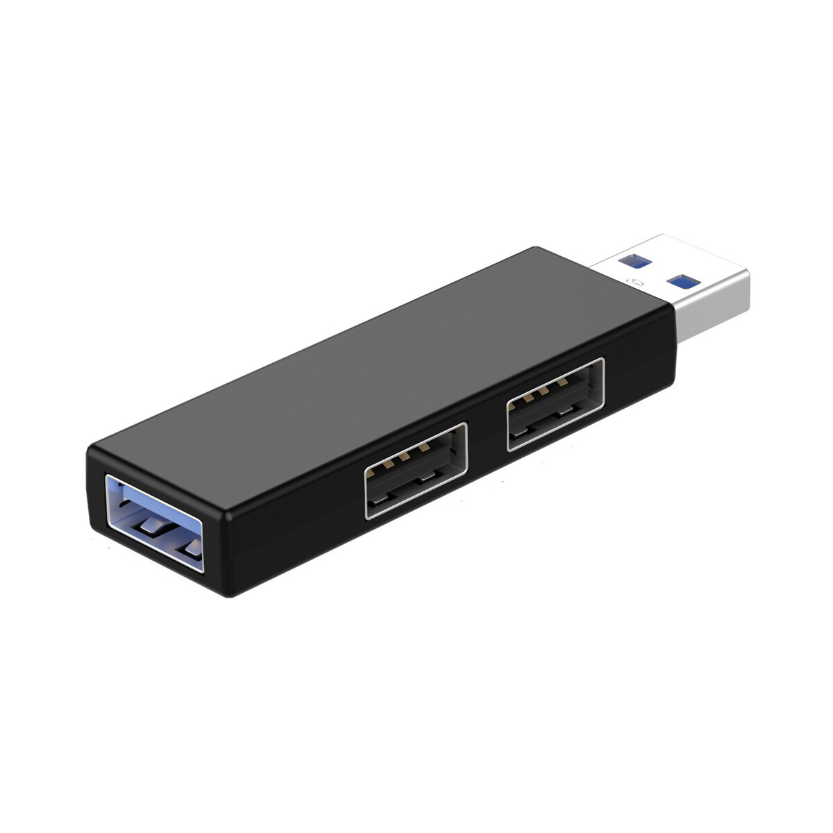 

3-портовый концентратор USB3.0 USB3.0 + USB2.0 5 Гбит / с высокоскоростной USB-разветвитель USB-адаптер конвертер Док-ст