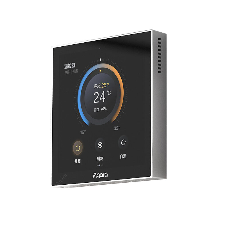 best price,aqara,s3,smart,zigbee,led,thermostat,touch,screen,panel,eu,coupon,price,discount