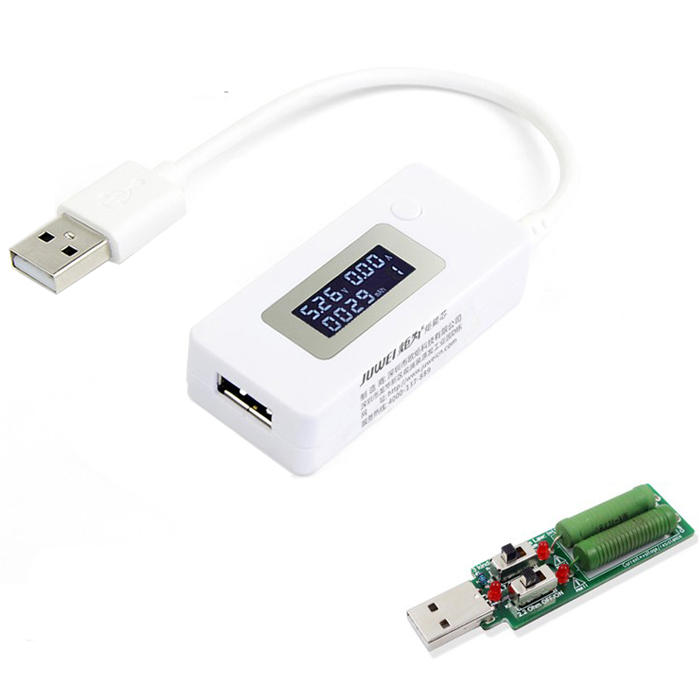 

Цифровой дисплей USB Тестер тока и напряжения зарядного устройства Детектор мощности банка питания и батареи+нагрузки на