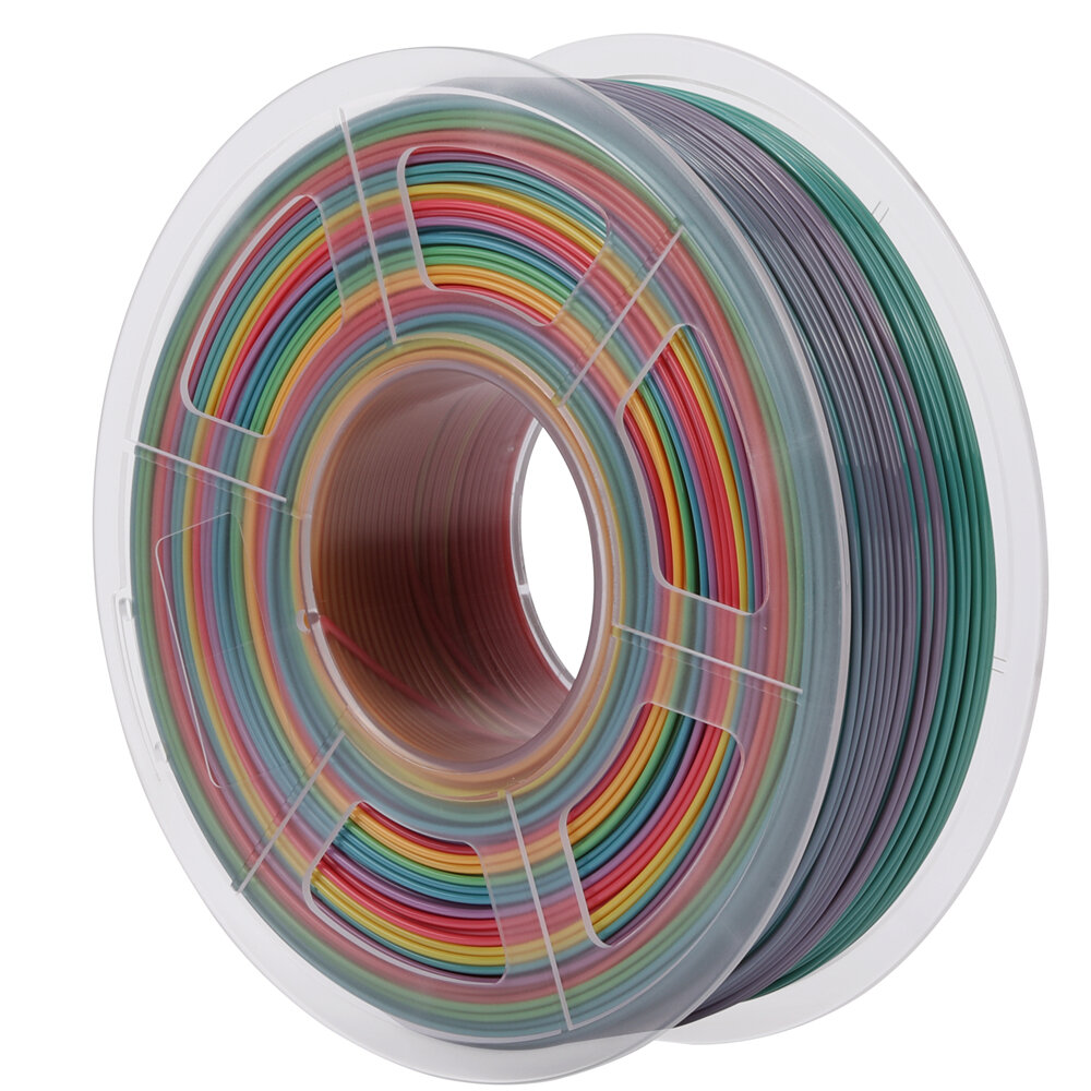 

SUNLU 1KG PLA 1.75MM Filament Rainbow Высокопрочная нить для 3D-принтера
