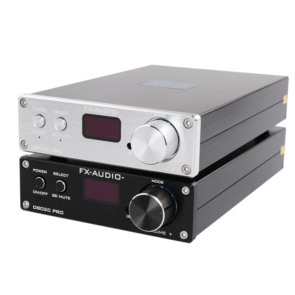 

FX-Audio D802C PRO Wireless bluetooth 4.2 Support NFC USB AUX Optical Coaxial Pure Digital Audio Amplifier 24Bit 192Khz