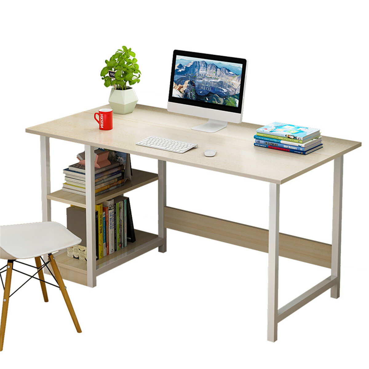Computer Desk for Home Office,Economic Desktop Desk,Study Writing Table Modern.