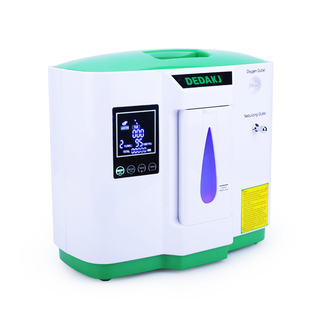 

[EU Direct] DEDAKJ 2-9L Professinal Home Oxygen Concentrator Portable Oxygen Machine without Nebulizer Function