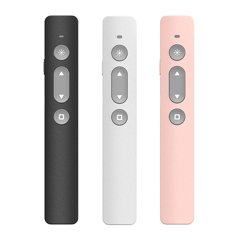

HY-201 Page Laser Turning Pen 2.4G Wireless Flip Pen Rechargeable Presenter PPT Laser Page Pen Clicker Presentation USB