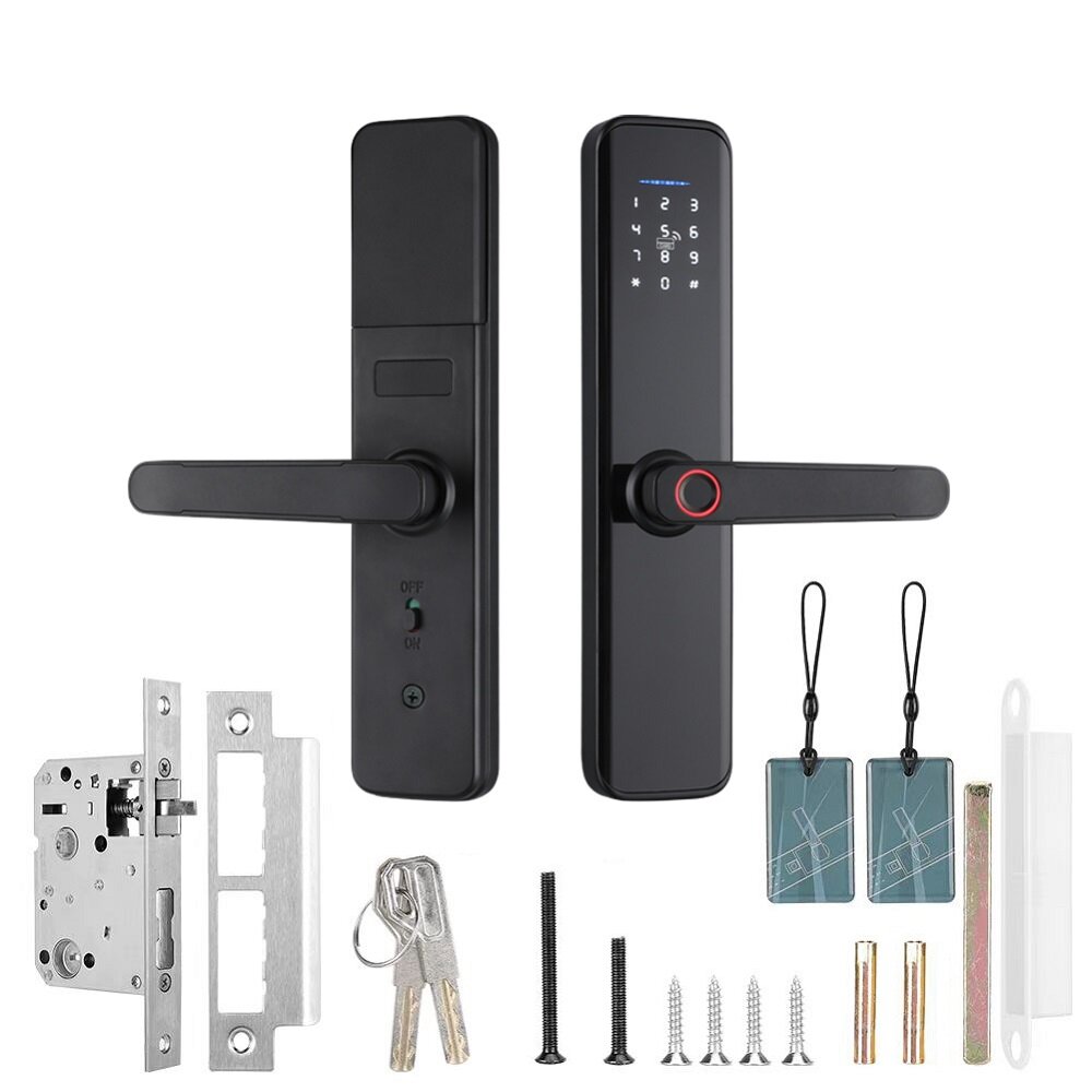 Wafu wf-007b-pro tuya bluetooth smart fingerprint electronic lock indoor password office door lock for hotel home