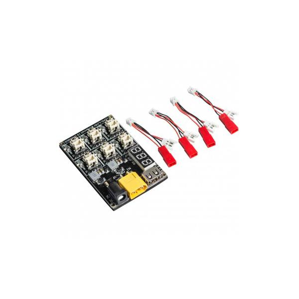AKK 1S LiPo LiHV Battery Charger Board Micro JST 1.25 and JST-PH 2.0 for Blade Inductrix Tiny Whoop