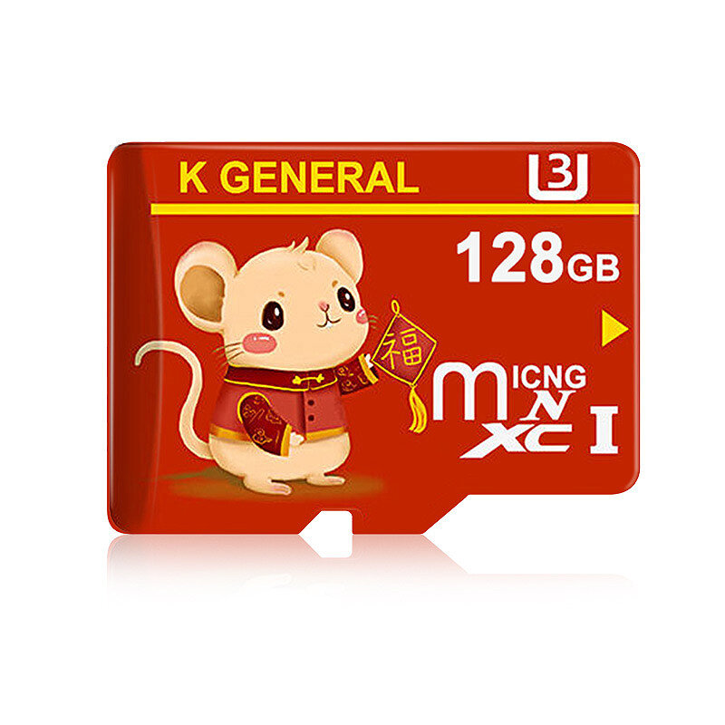 

K GENERAL Class 10 High Speed TF Memory Card 32G/64G/128G Micro SD Card Flash Card Smart Card for Phone Camera Driving R