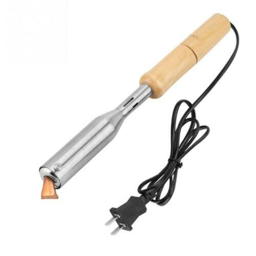 best price,220v,electric,soldering,iron,with,chisel,tip,and,wood,handle,coupon,price,discount
