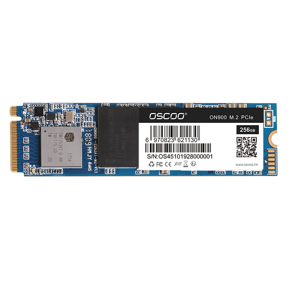 OSCOO M.2 NVMe SSD PCI-E Protocol Solid State Drive Internal Hard Disk for Laptop