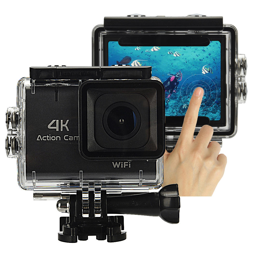 

XANES M22 4K WiFi Sport Camera Touch Screen Vlog Camera Waterproof DV Video Action Camera PC