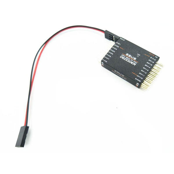 16CH SBUS to PWM/PPM Decoder Compatible for Futaba Frsky Transmitter