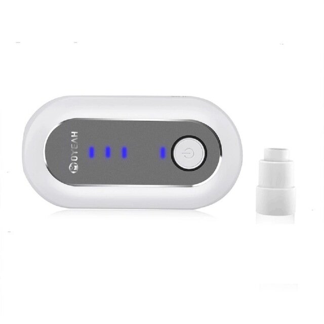 MOYEAH CPAP Cleaner Sanitizer Respiratory Breathing Machine Cleaner Disinfector with Heated Hose Connector For Mask Tubi