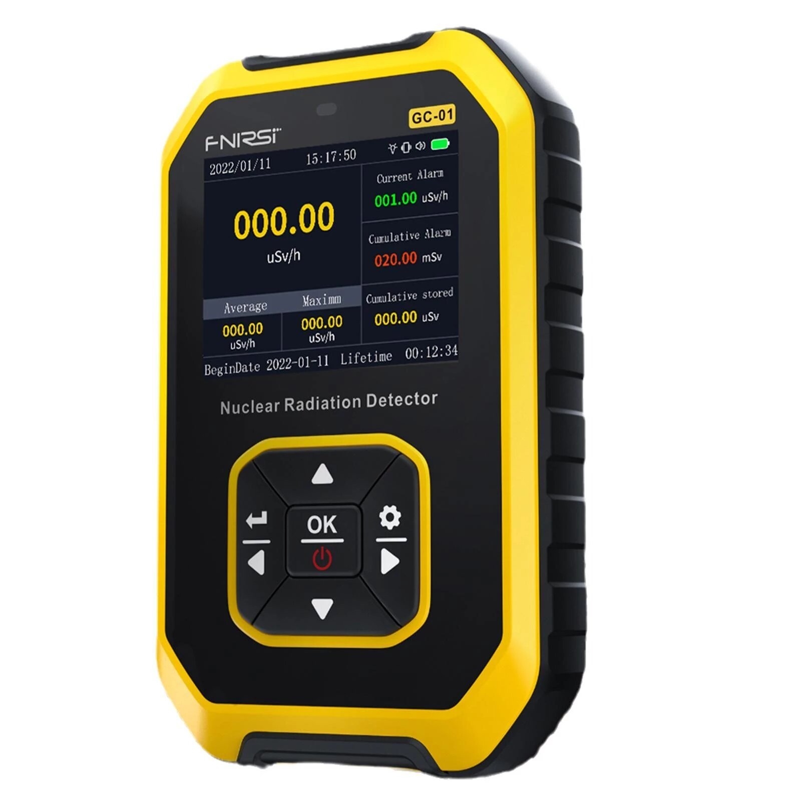 Licznik Geigera FNIRSI-GC01 Geiger Counter za $39.99 / ~160zł