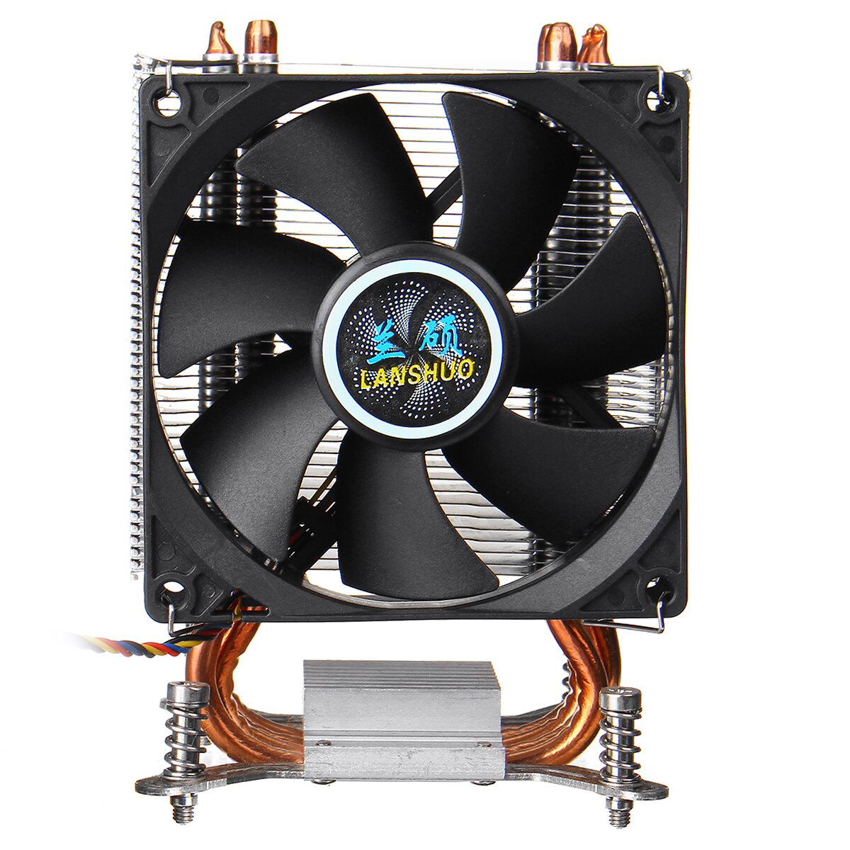 4 Copper Heatpipes CPU Cooler 9cm Quiet Fan Radiator 3/4Pin Cooling Fan Heatsink Cooler For 115x 2011 X58 X79 X99 X299 A