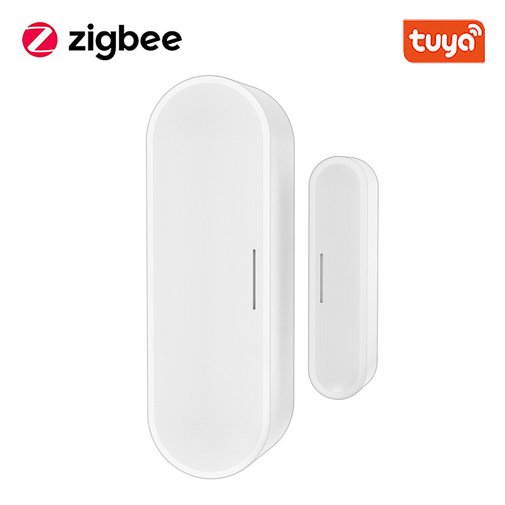 NEO Tuya Zigbe Smart Door Window Sensor Remote APP Alarm Push Control Anti-dismantle Detection Device Magnet Lock Door U