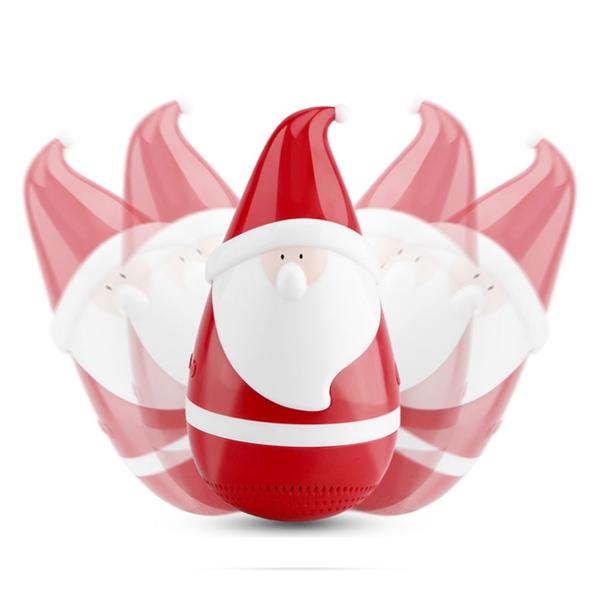 Image of Weihnachtsgeschenk Mini Santa Claus Tumbler Bluetooth Drahtlose Lautsprecher Touch Sensor fr Kid