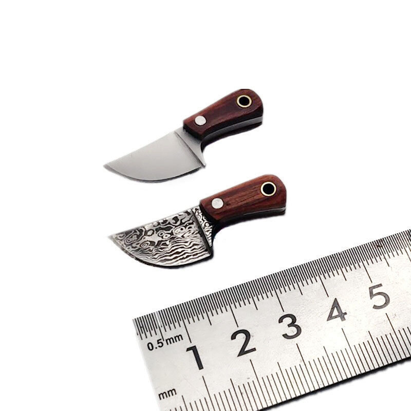 3Cr13 стальной мини-нож Брелок нож маленький карман курьерский нож ремесла подарок EDC аксессуары для ножей для На открытом воздухе Кемпинг пу